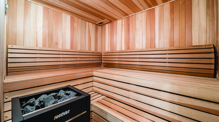 Residential Sauna Builders Choose Cedar For Distinctive Wall Finishes